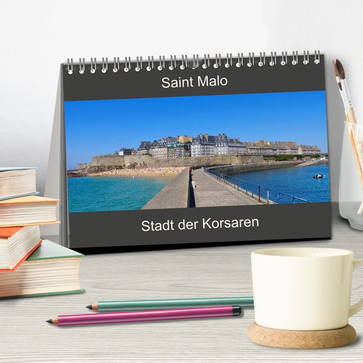 Bild: 9783457843505 | Saint Malo - Stadt der Korsaren (Tischkalender 2026 DIN A5 quer),...