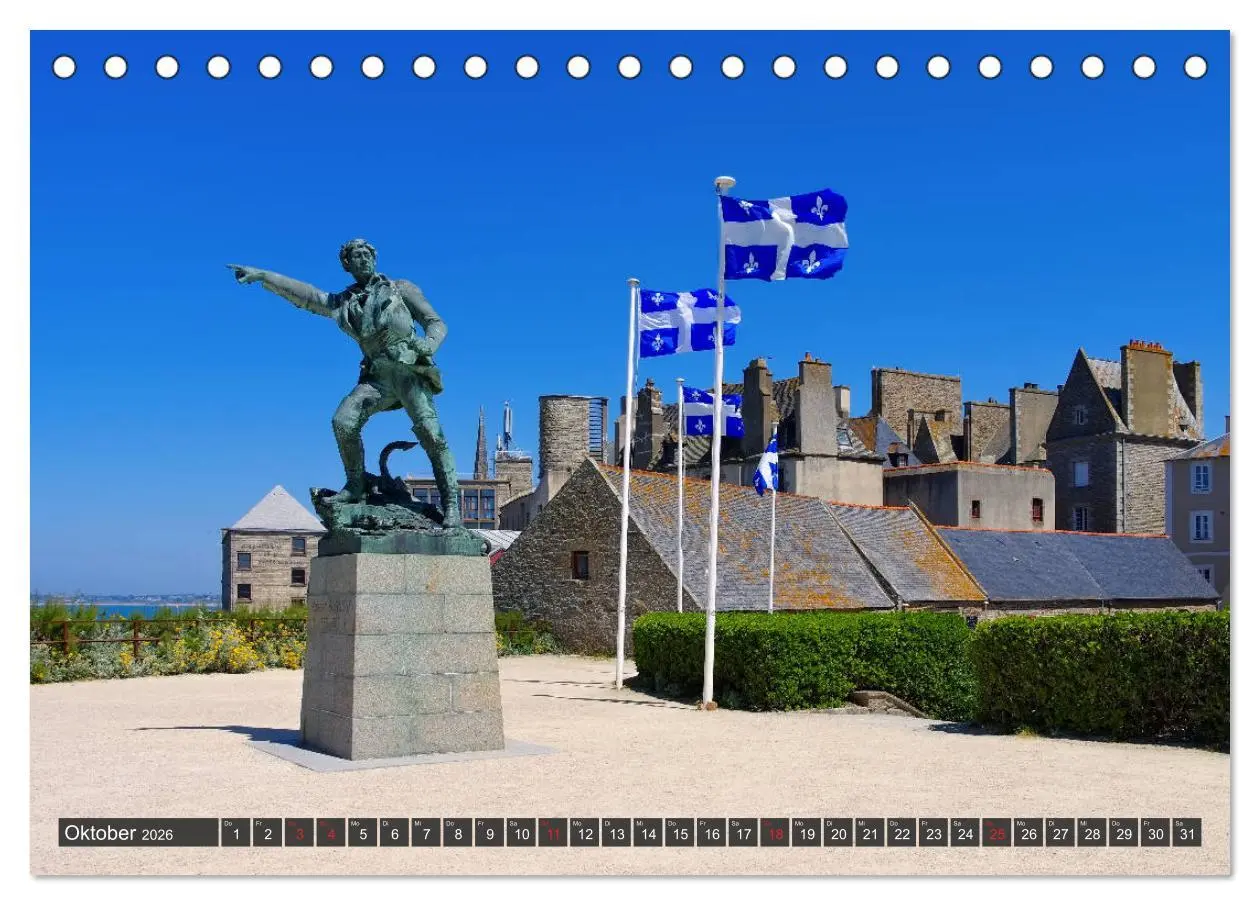 Bild: 9783457843505 | Saint Malo - Stadt der Korsaren (Tischkalender 2026 DIN A5 quer),...