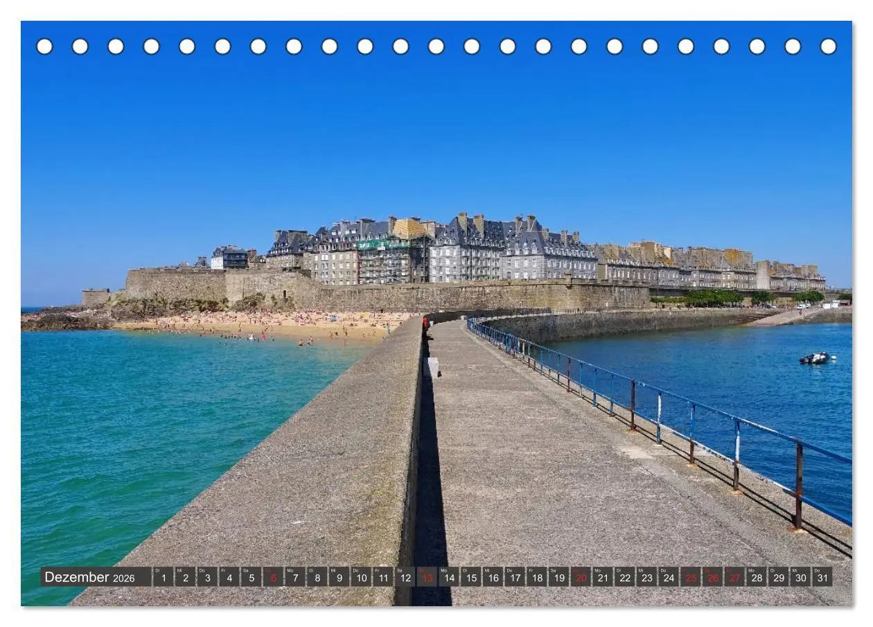 Bild: 9783457843505 | Saint Malo - Stadt der Korsaren (Tischkalender 2026 DIN A5 quer),...