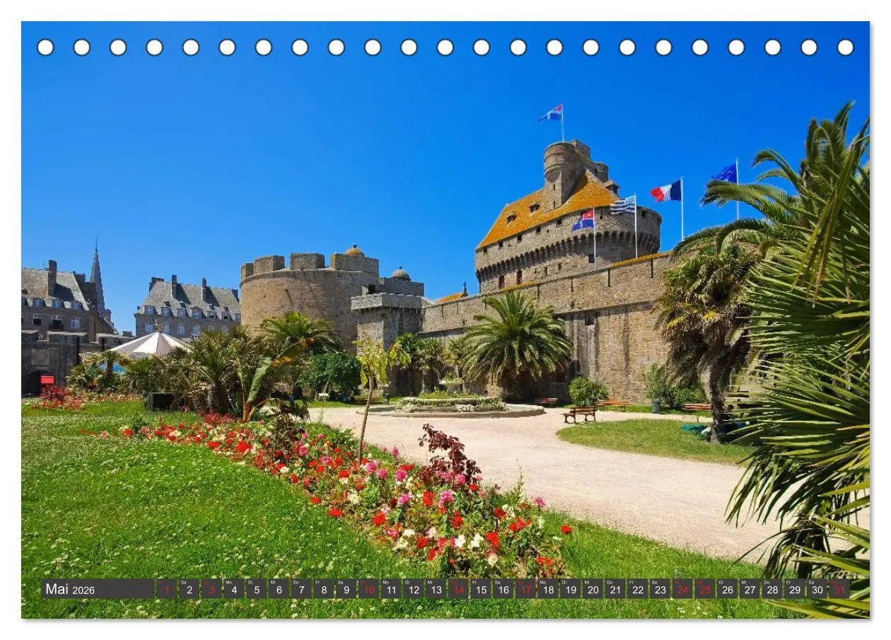 Bild: 9783457843505 | Saint Malo - Stadt der Korsaren (Tischkalender 2026 DIN A5 quer),...