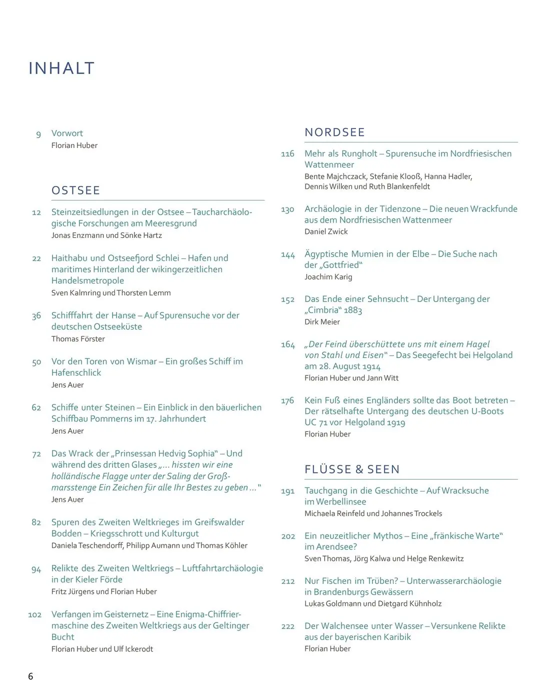 Bild: 9783806243505 | Zeitreisen unter Wasser | Florian Huber | Buch | 320 S. | Deutsch