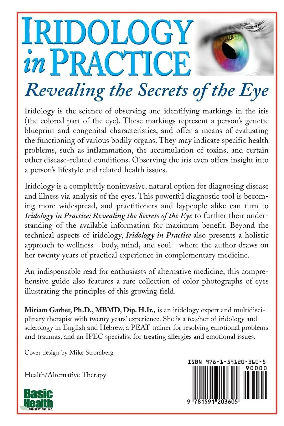 Rückseite: 9781591203605 | Iridology in Practice | Revealing the Secrets of the Eye | Garber