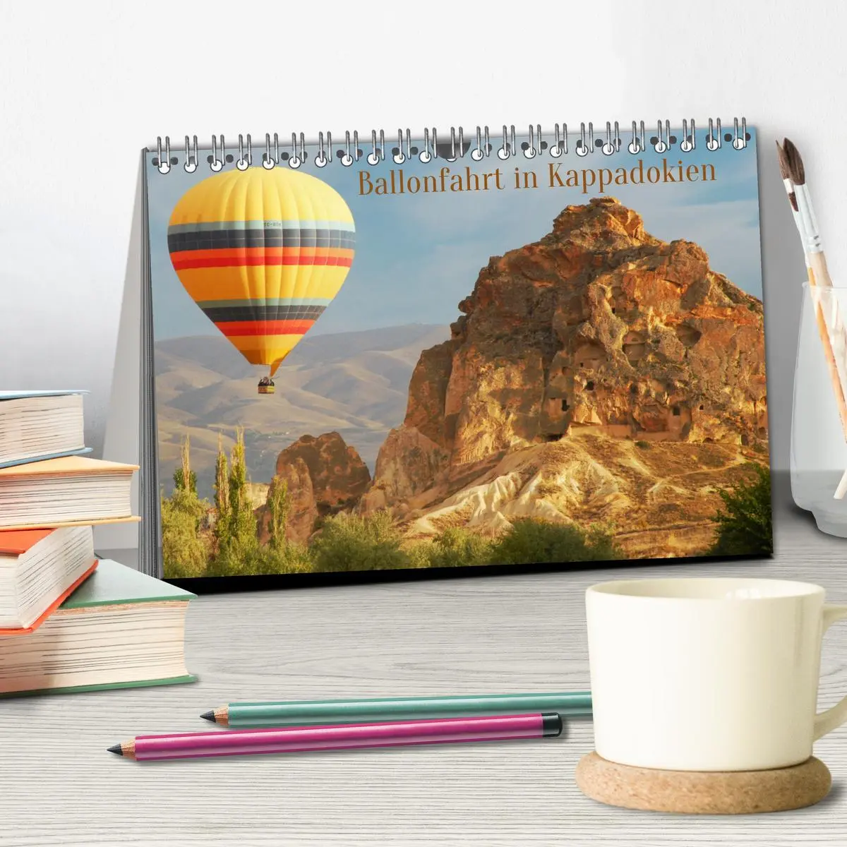Bild: 9783457383605 | Ballonfahrt in Kappadokien (Tischkalender 2026 DIN A5 quer),...