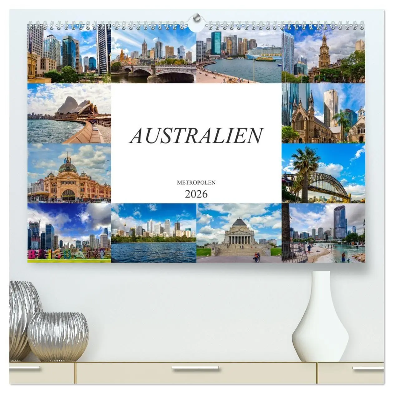 Cover: 9783457693605 | Australien Metropolen (hochwertiger Premium Wandkalender 2026 DIN...