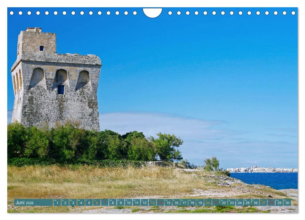 Bild: 9783457833605 | Facettenreiches Apulien (Wandkalender 2026 DIN A4 quer), CALVENDO...