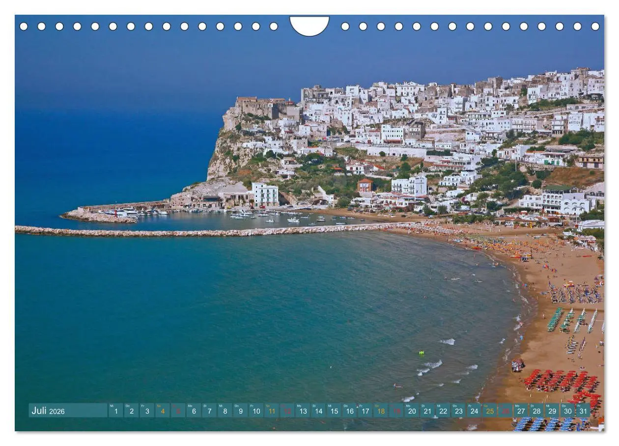 Bild: 9783457833605 | Facettenreiches Apulien (Wandkalender 2026 DIN A4 quer), CALVENDO...