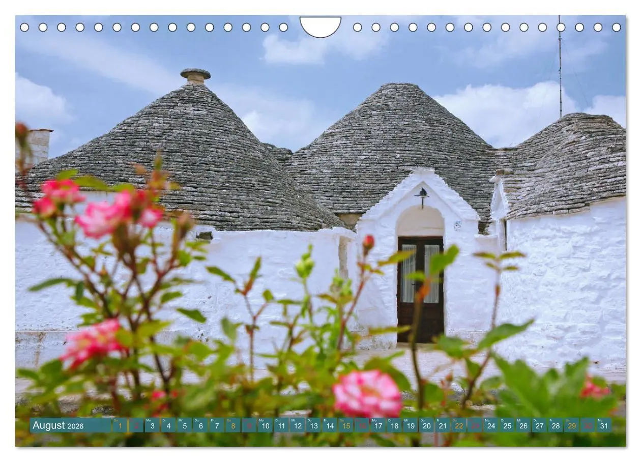 Bild: 9783457833605 | Facettenreiches Apulien (Wandkalender 2026 DIN A4 quer), CALVENDO...