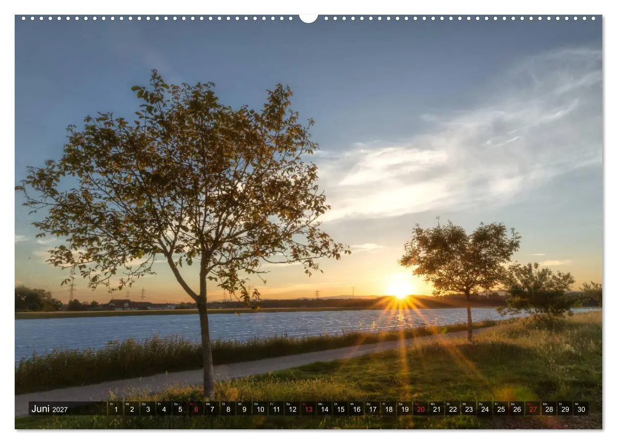 Bild: 9783569703605 | Ketsch am Rhein (Wandkalender 2027 DIN A2 quer), CALVENDO...