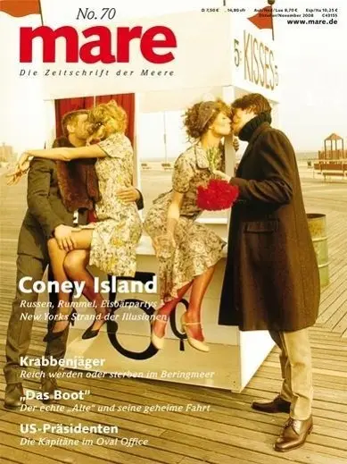 Cover: 9783936543605 | mare - Die Zeitschrift der Meere / No. 70 / Coney Island | Gelpke