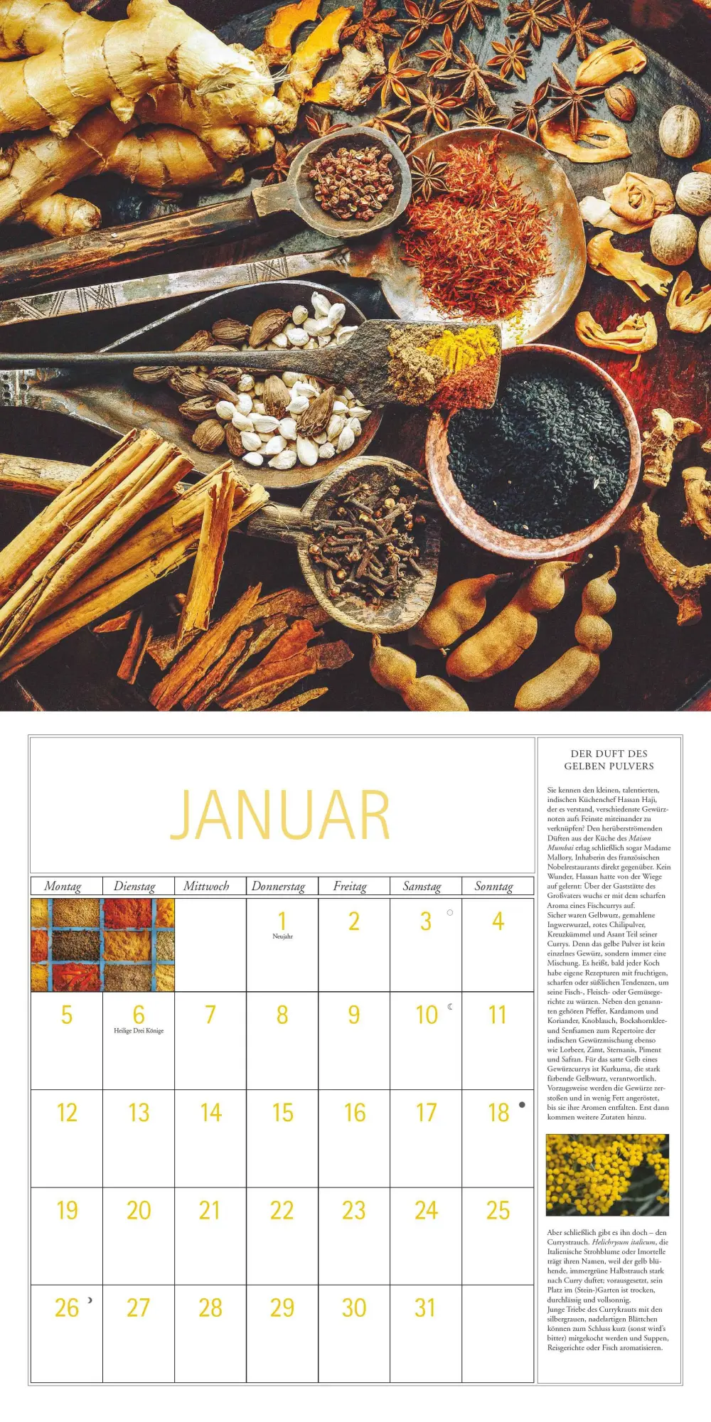 Bild: 4069095003705 | DUMONT - DUMONTS Kräuter Kalender 2026 Broschürenkalender, 30x30cm,...