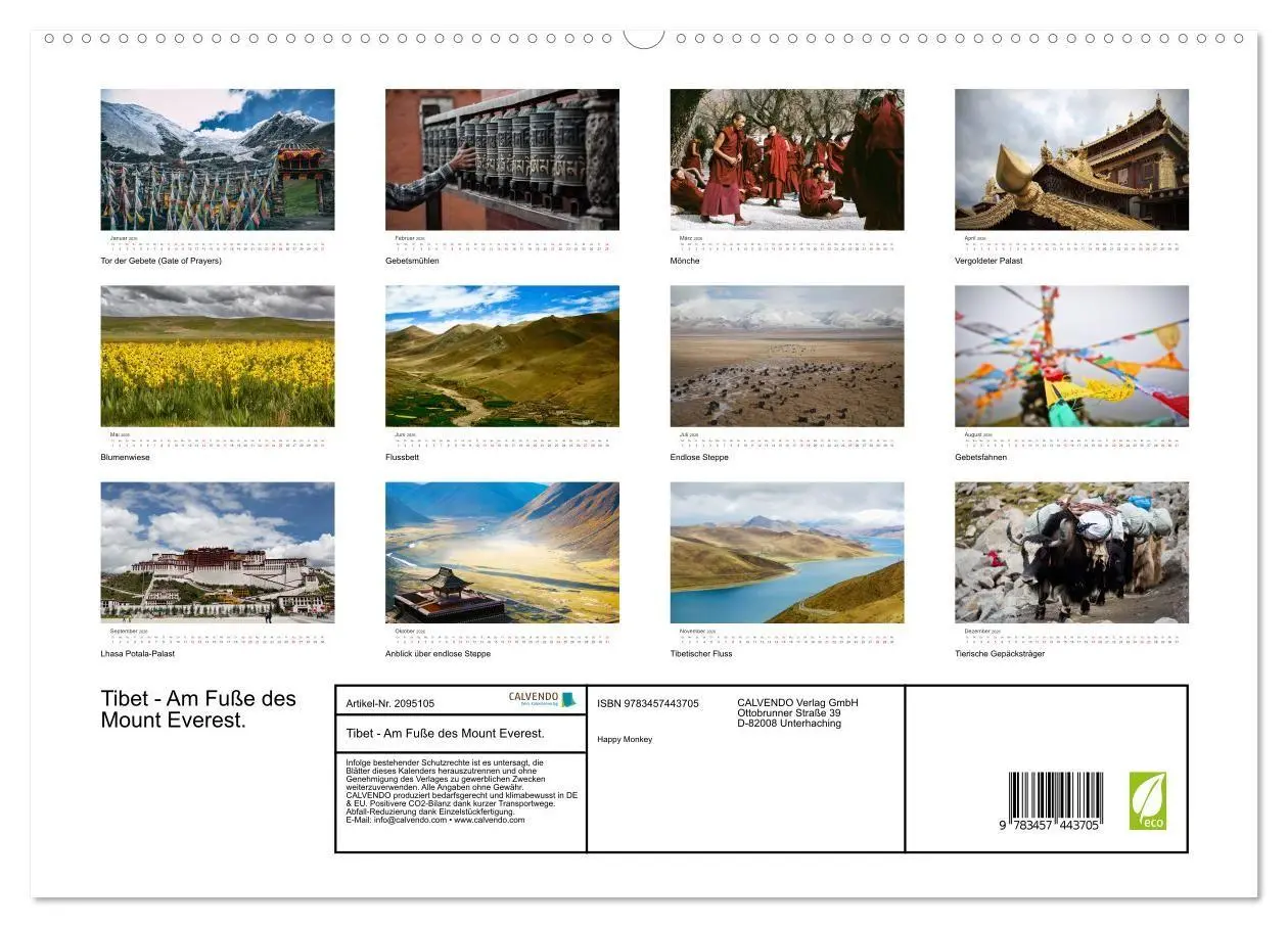 Bild: 9783457443705 | Tibet - Am Fuße des Mount Everest. (hochwertiger Premium...