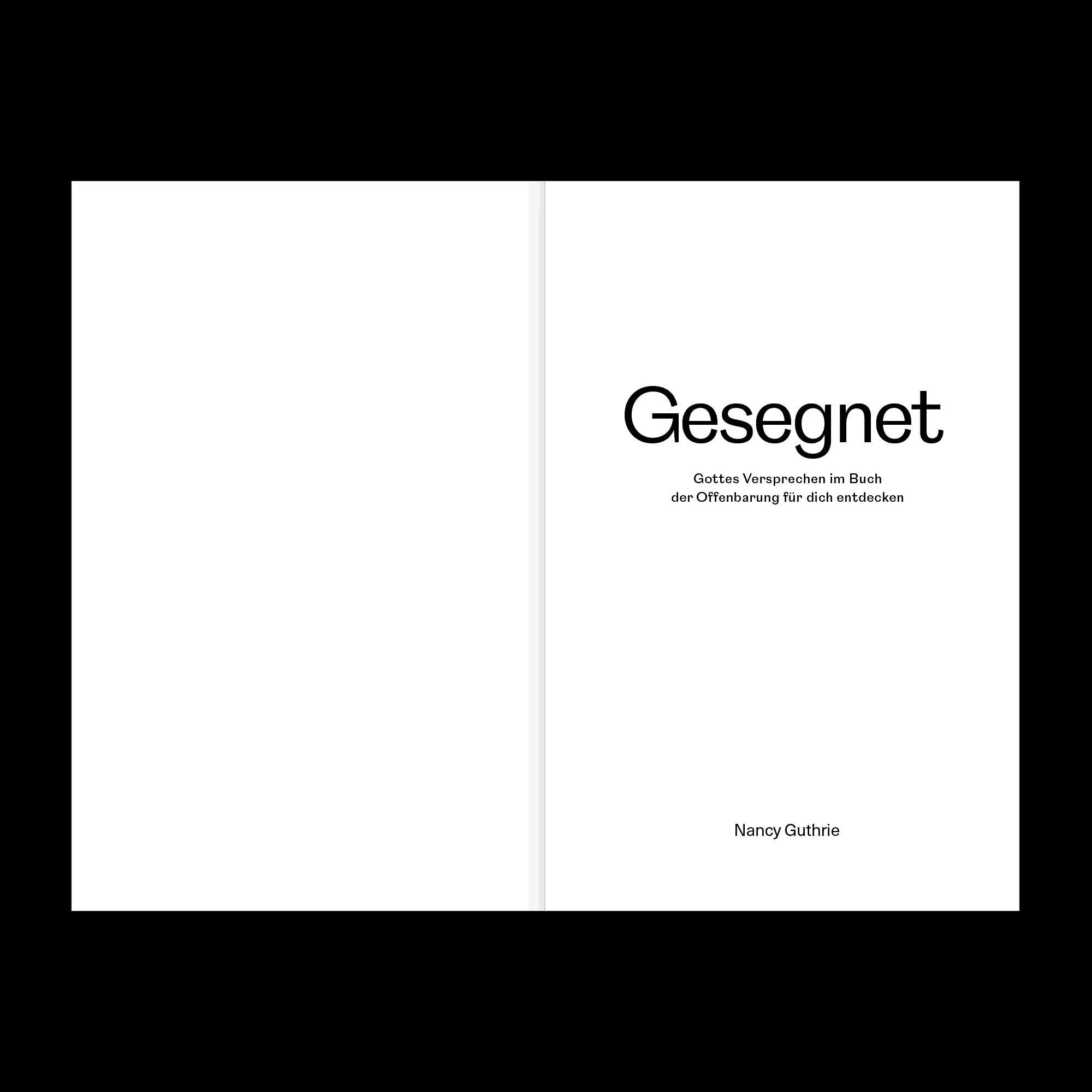 Bild: 9783986653705 | Gesegnet | Nancy Guthrie | Taschenbuch | 328 S. | Deutsch | 2026