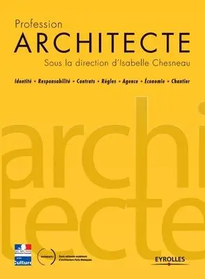 Cover: 9782212143805 | Profession architecte: Identité - Responsabilité - Contrats -...