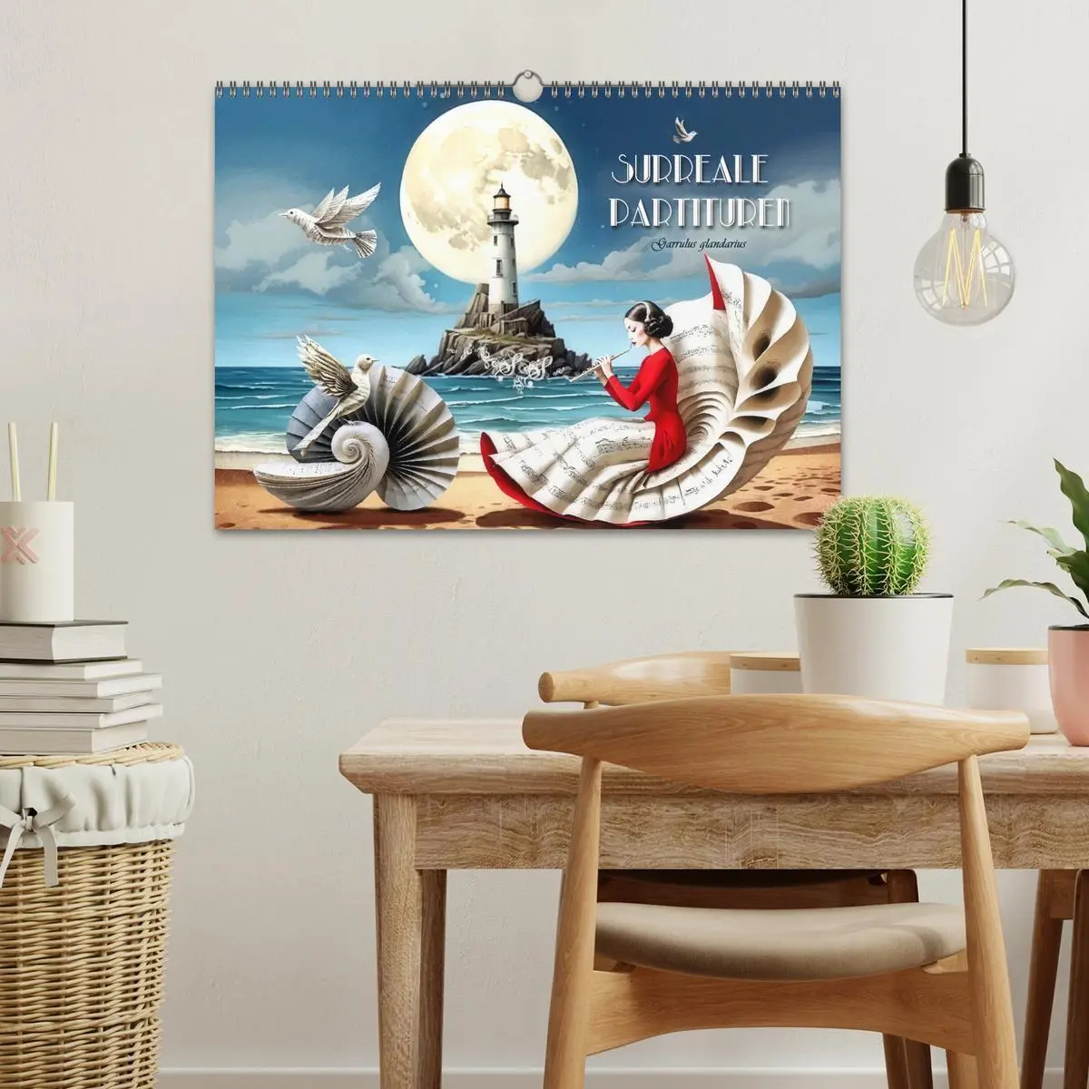Bild: 9783457363805 | Surreale Partituren (Wandkalender 2026 DIN A3 quer), CALVENDO...