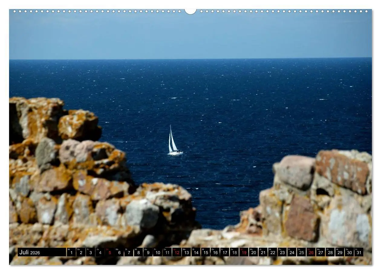 Bild: 9783516073805 | Bornholm - Dänemark (Wandkalender 2026 DIN A2 quer), CALVENDO...