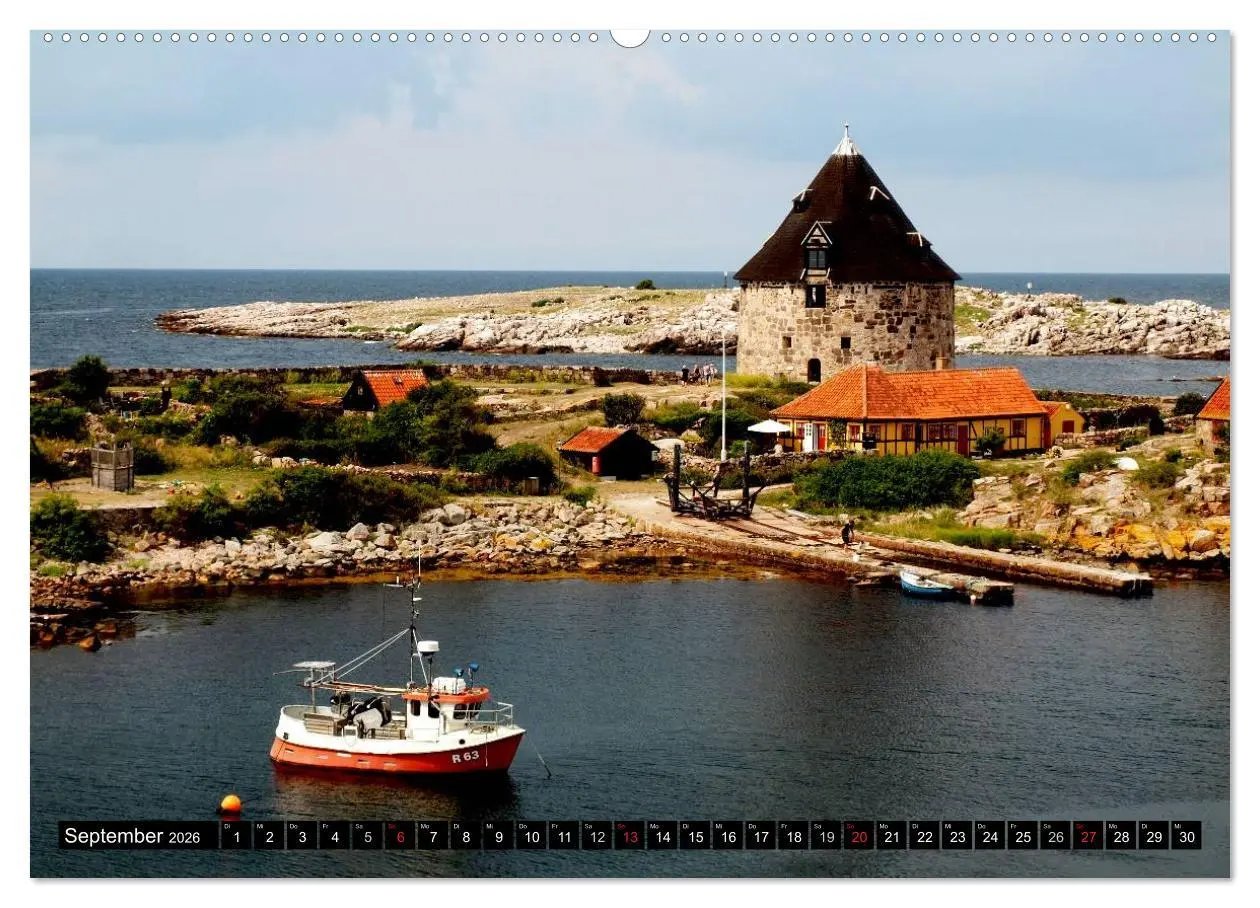 Bild: 9783516073805 | Bornholm - Dänemark (Wandkalender 2026 DIN A2 quer), CALVENDO...