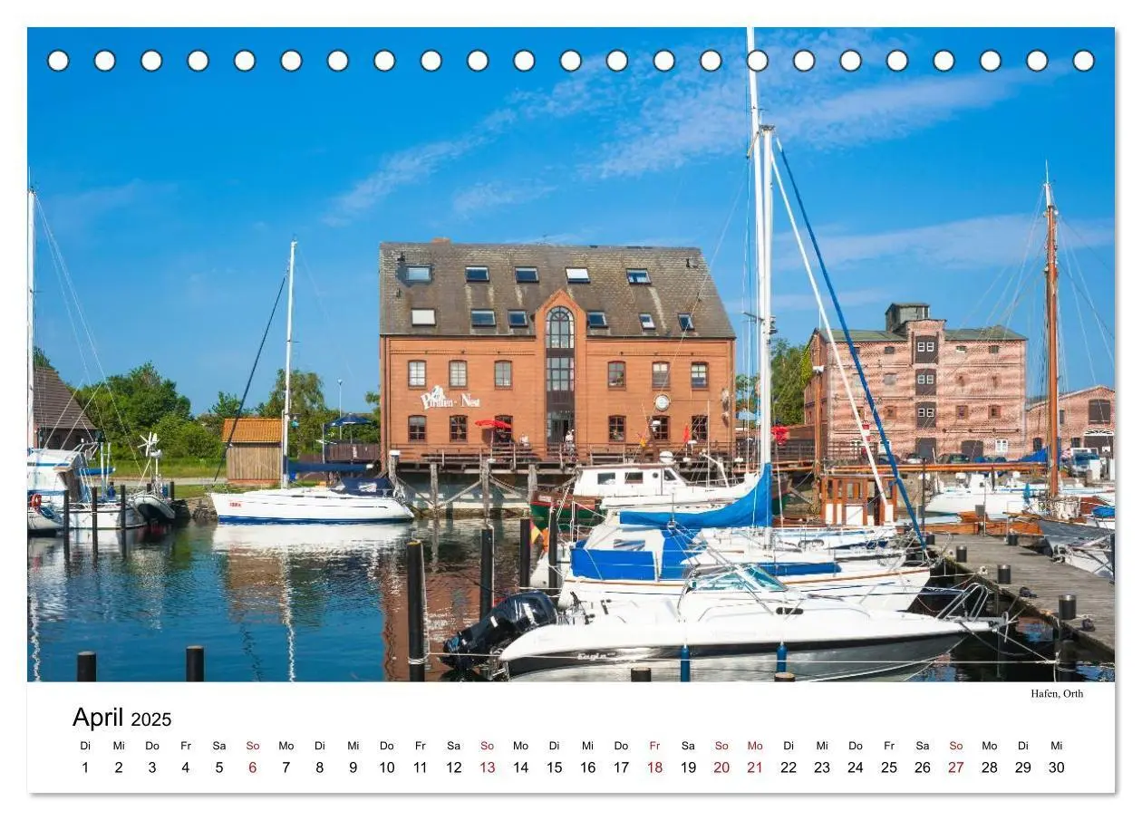 Bild: 9783435713905 | Fehmarn - "fe mer" natürlich "am Meer gelegen" (Tischkalender 2025...