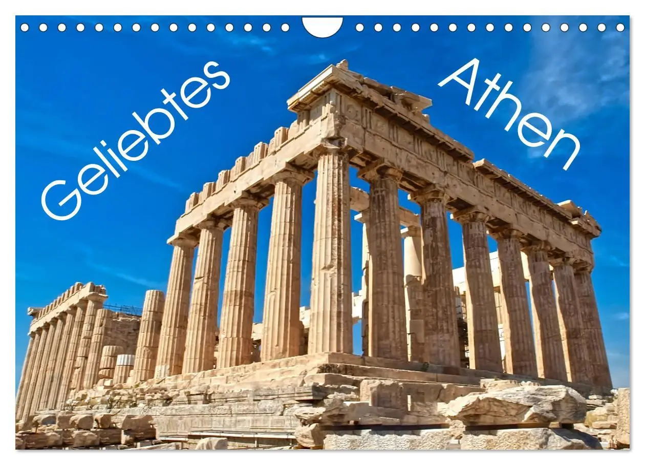 Cover: 9783457803905 | Geliebtes Athen (Wandkalender 2026 DIN A4 quer), CALVENDO...