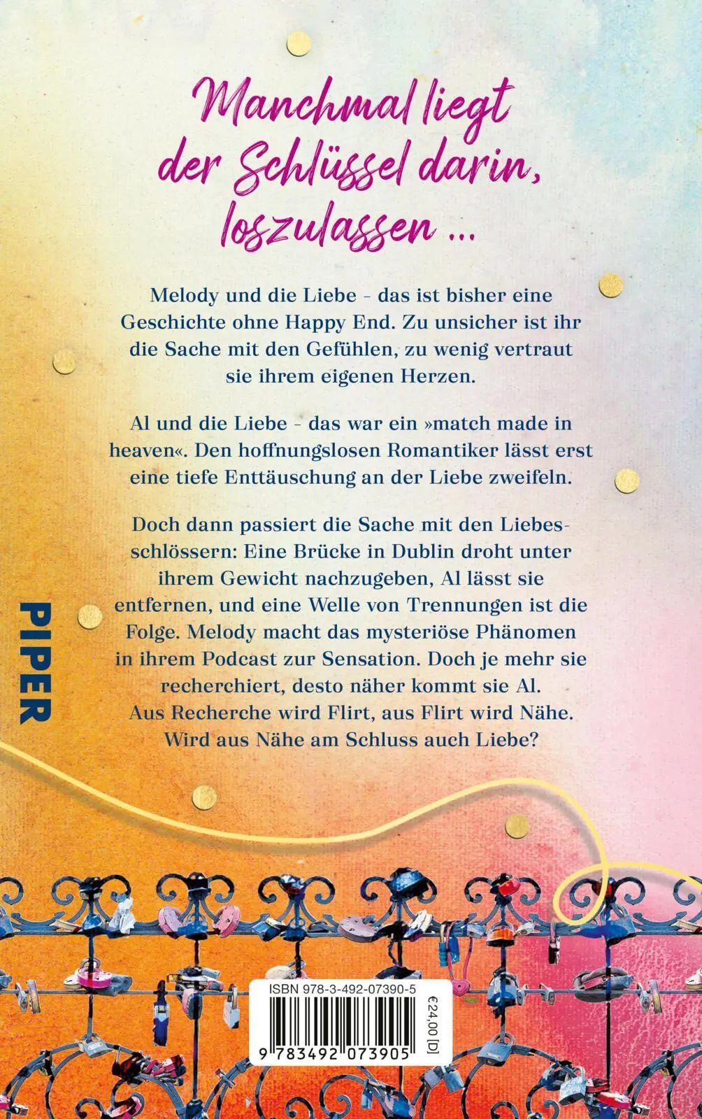 Rückseite: 9783492073905 | Love Unlocked | Cecelia Ahern | Buch | 400 S. | Deutsch | 2026