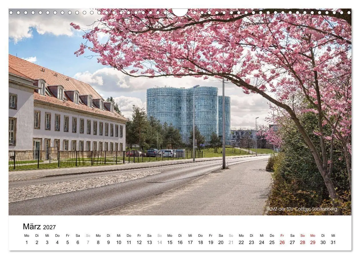 Bild: 9783569083905 | Cottbus/Chósebuz (Wandkalender 2027 DIN A3 quer), CALVENDO...
