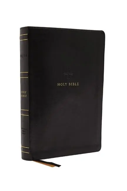 Cover: 9780785234005 | NRSV, Catholic Bible, Thinline Edition, Leathersoft, Black, Comfort...
