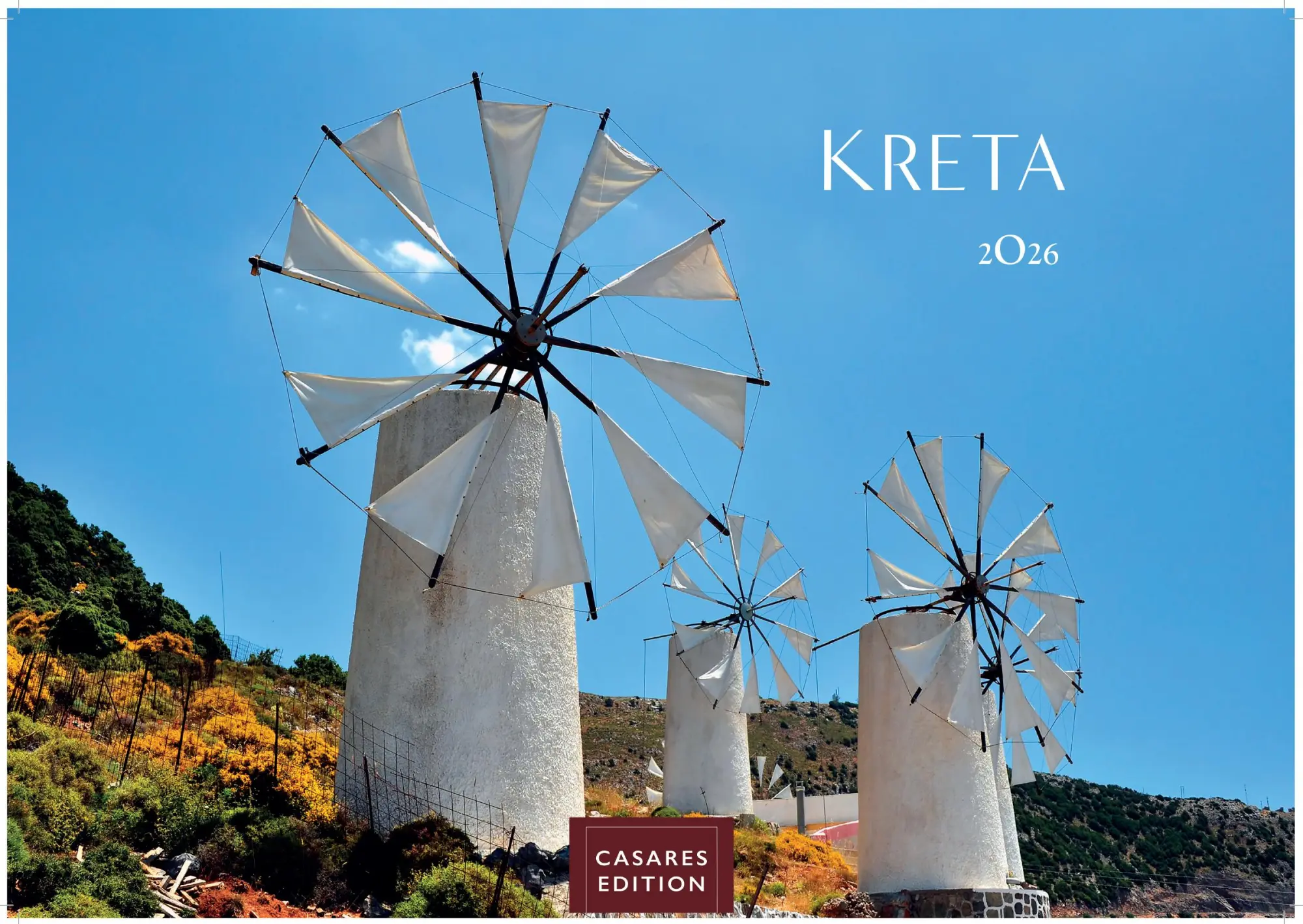 Cover: 9781835244005 | Kreta Kalender 2026 - Wandkalender Fotokalender Griechenland...