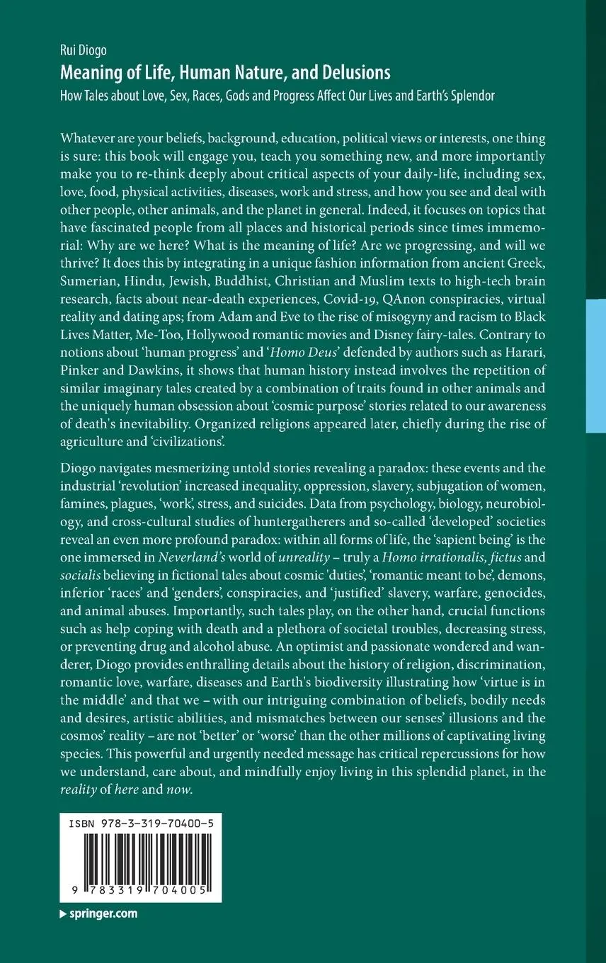 Rückseite: 9783319704005 | Meaning of Life, Human Nature, and Delusions | Rui Diogo | Buch | xxi