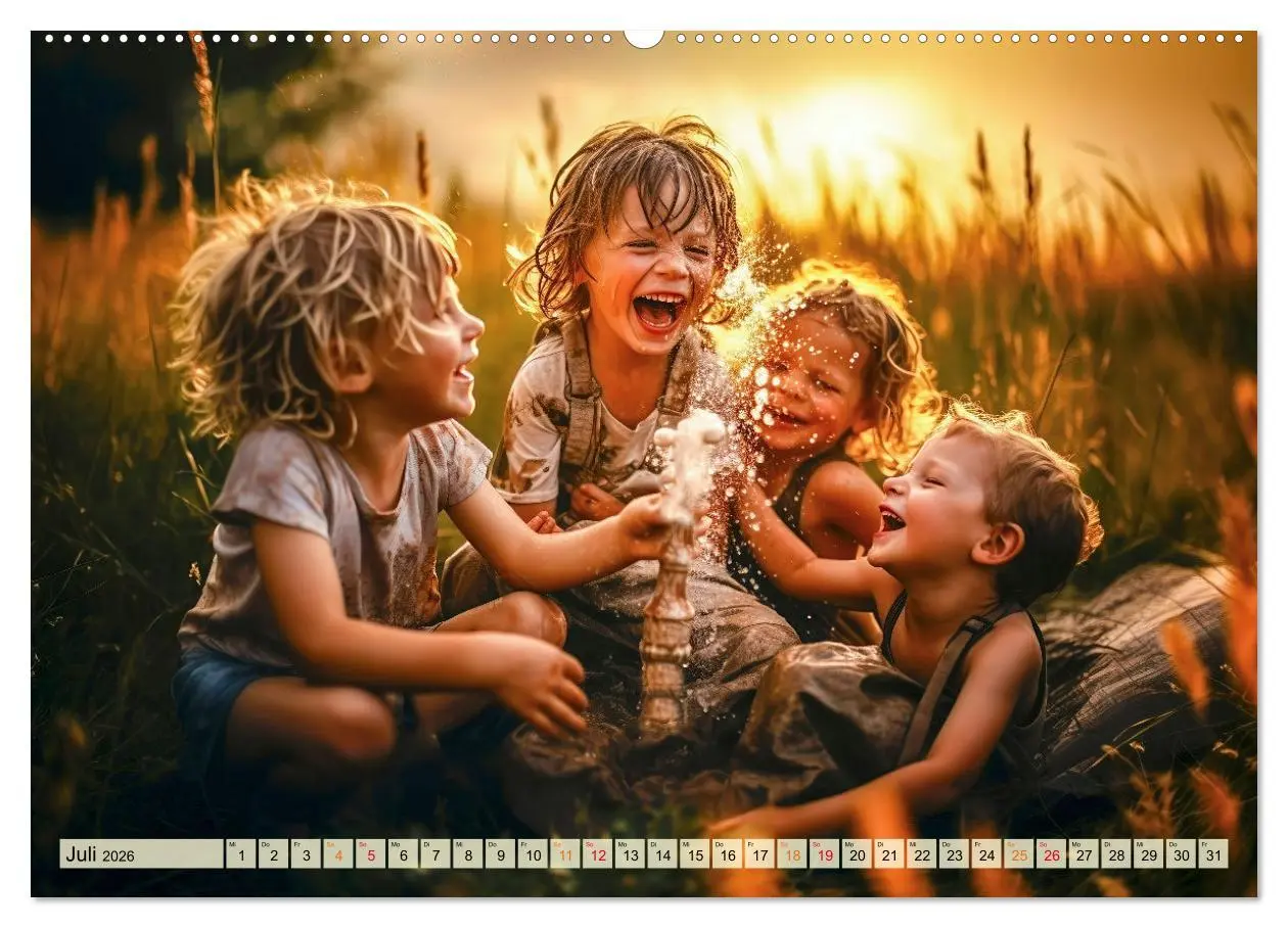 Bild: 9783457484005 | Kinder verzaubern uns (hochwertiger Premium Wandkalender 2026 DIN...
