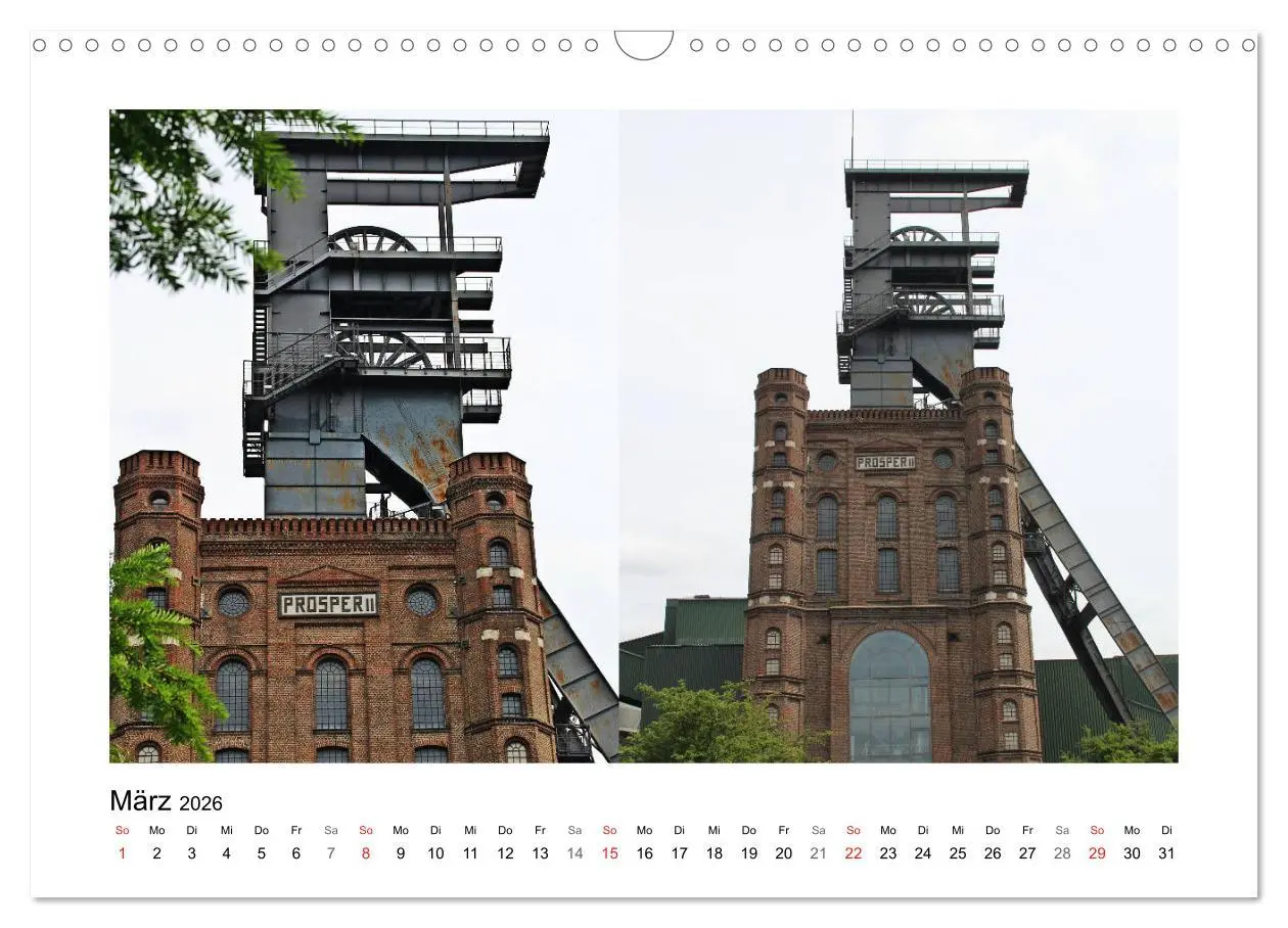 Bild: 9783457934005 | Zeche Prosper-Haniel Bottrop (Wandkalender 2026 DIN A3 quer),...