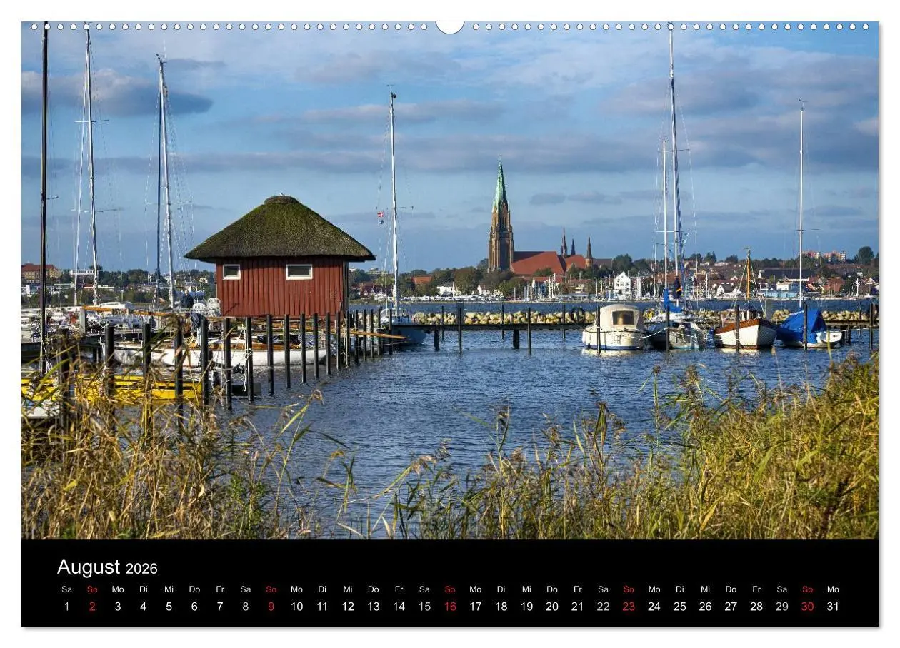 Bild: 9783516024005 | Schleswig - Schleistadt mit Flair (Wandkalender 2026 DIN A2 quer),...