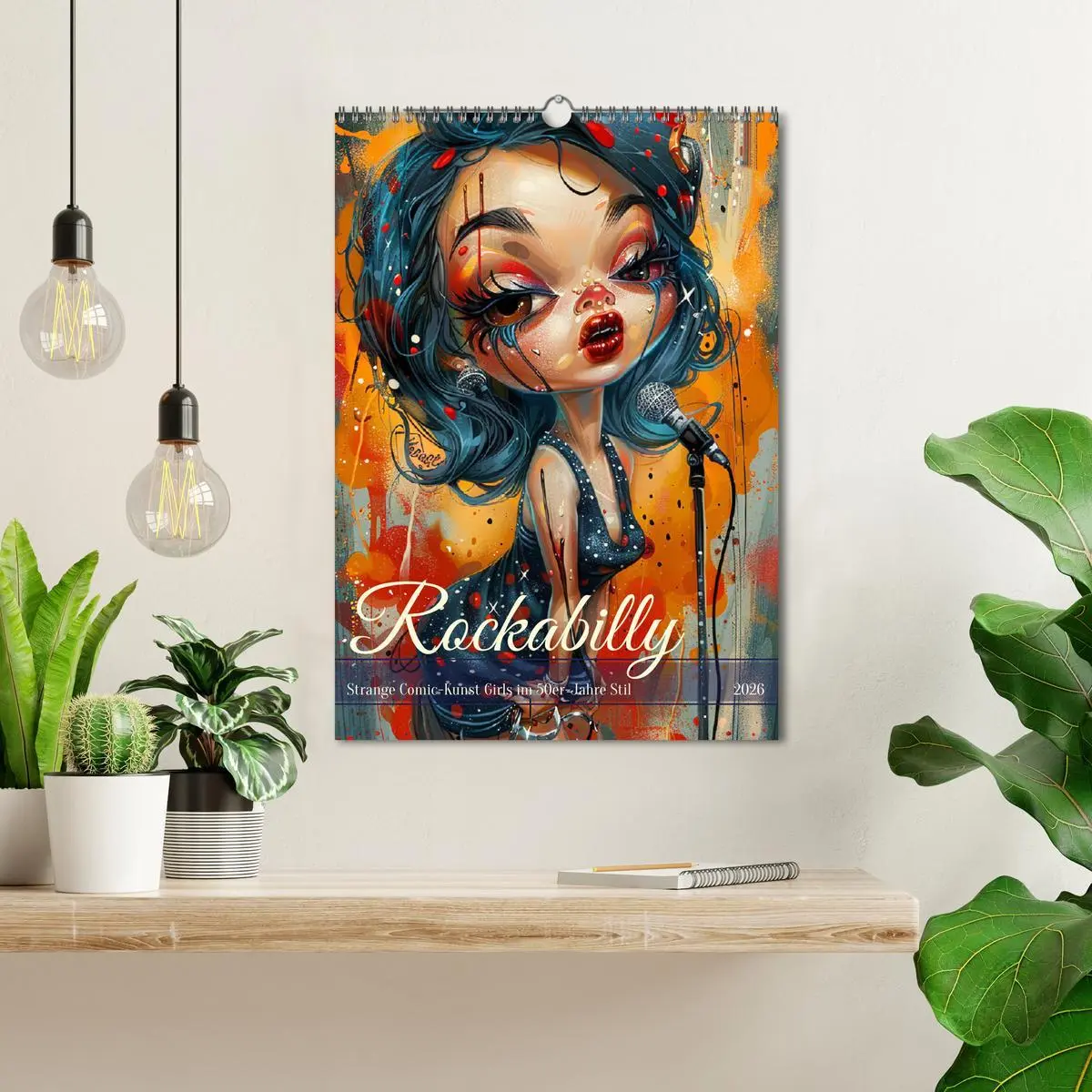 Bild: 9783516264005 | Rockabilly. Strange Comic-Kunst Girls im 50er-Jahre Stil...