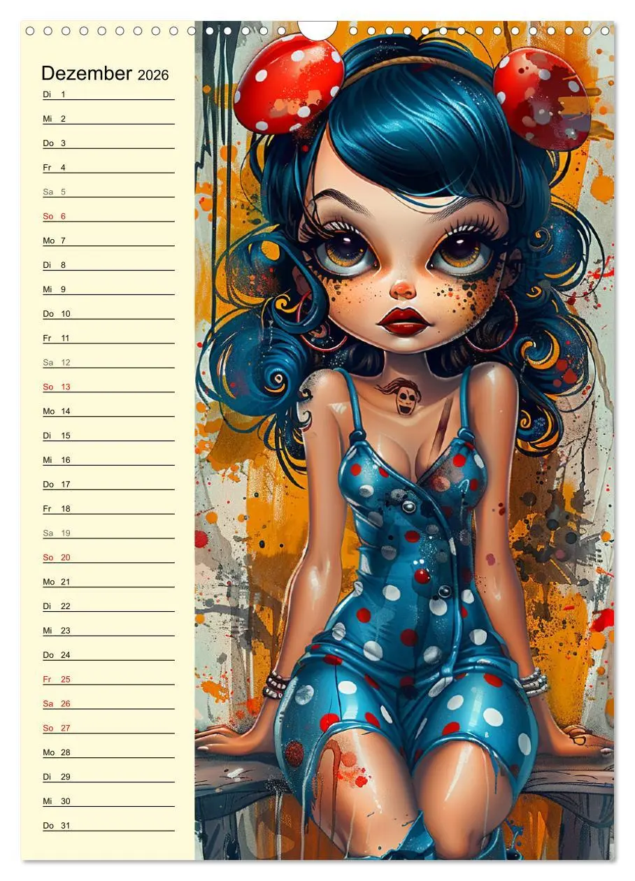 Bild: 9783516264005 | Rockabilly. Strange Comic-Kunst Girls im 50er-Jahre Stil...