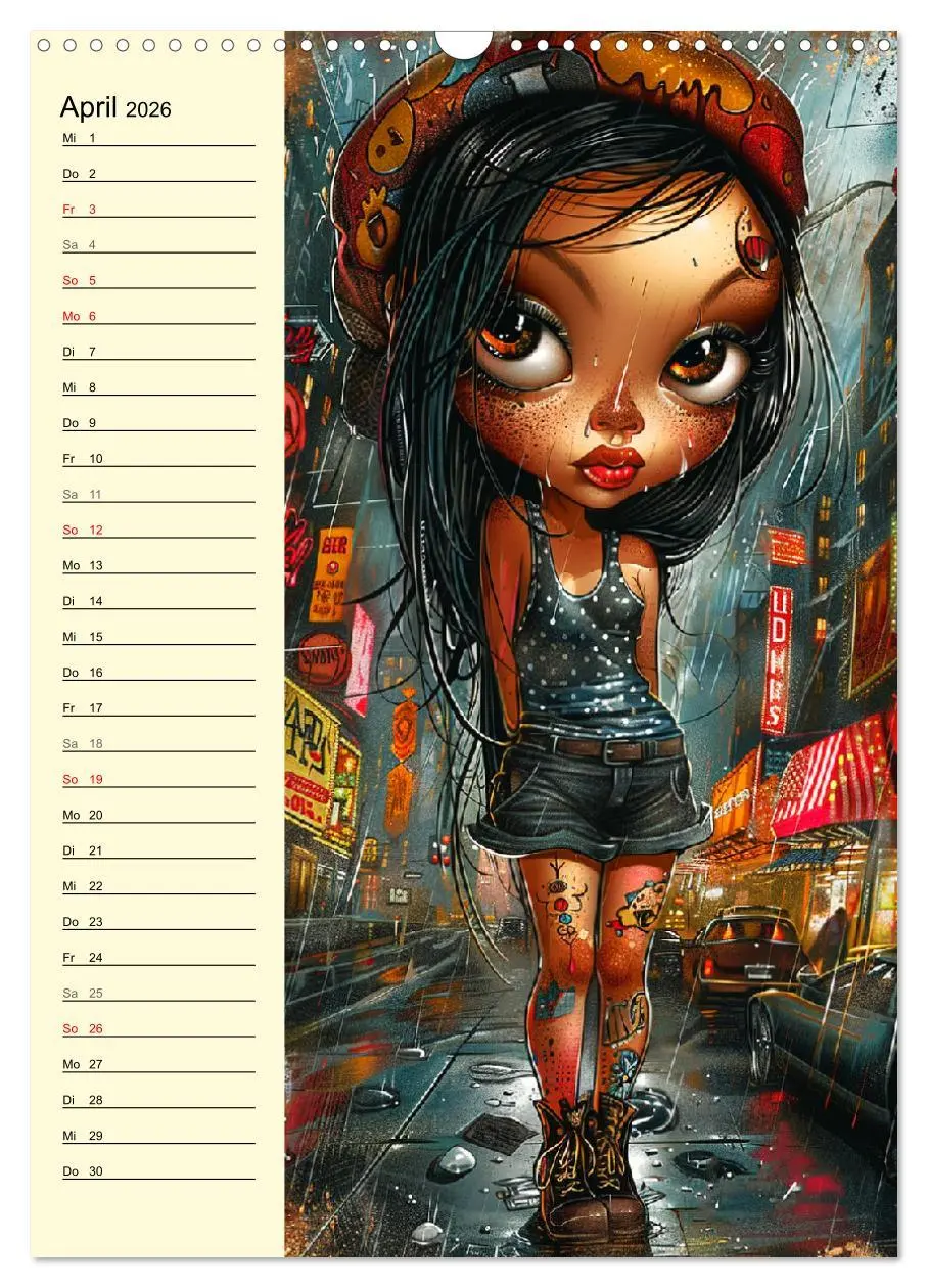 Bild: 9783516264005 | Rockabilly. Strange Comic-Kunst Girls im 50er-Jahre Stil...