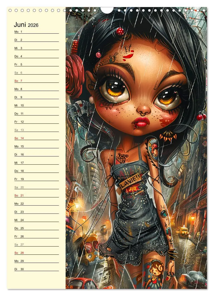 Bild: 9783516264005 | Rockabilly. Strange Comic-Kunst Girls im 50er-Jahre Stil...
