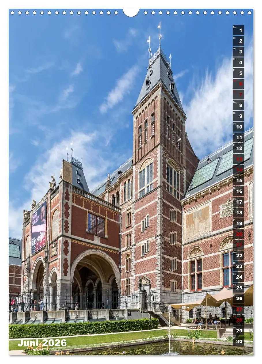 Bild: 9783516404005 | AMSTERDAM Charmantes Stadtherz (Wandkalender 2026 DIN A3 hoch),...