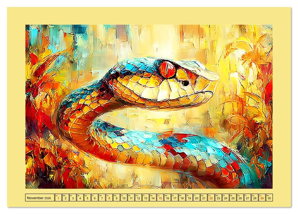 Bild: 9783516644005 | Imposante Reptilien. Faszinierende Tiere in moderner Öloptik...