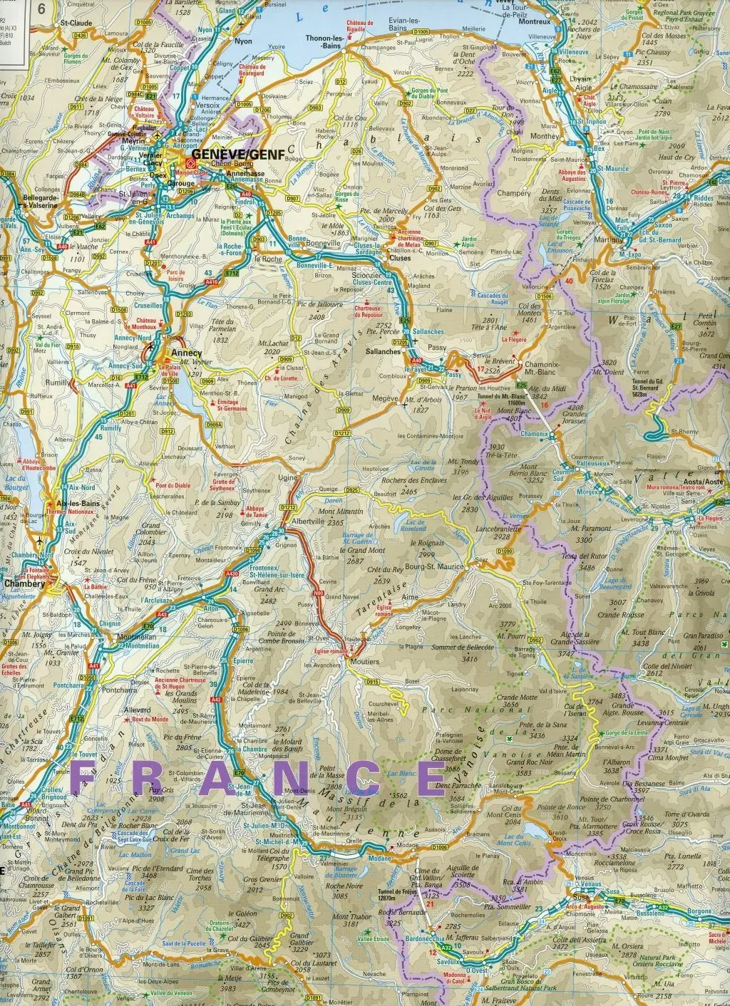 Bild: 9783831774005 | Reise Know-How Landkarte Alpen / Alps (1:550.000) | Verlag | 2 S.