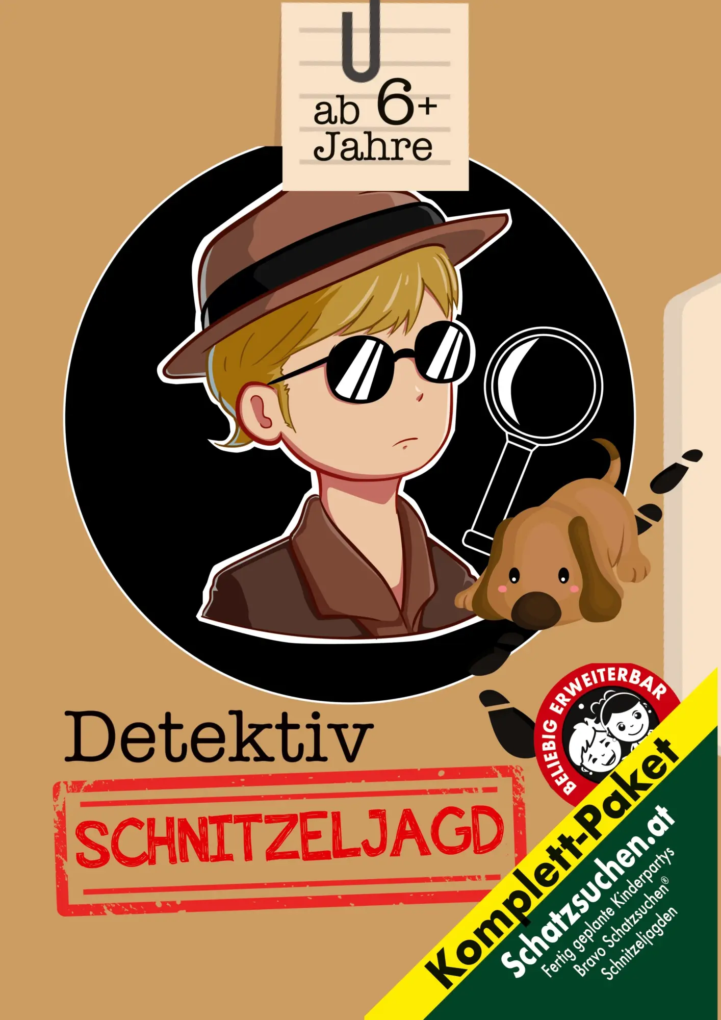 Cover: 9783989354005 | Schnitzeljagd Detektive Kindergeburtstag ab 6 Jahre | Birgit Bravo
