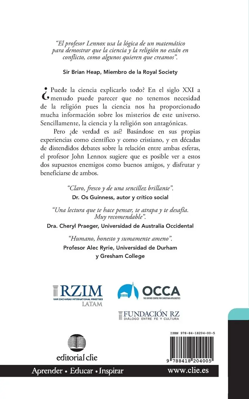 Rückseite: 9788418204005 | ¿Puede la ciencia explicarlo todo? | John C. Lennox | Taschenbuch