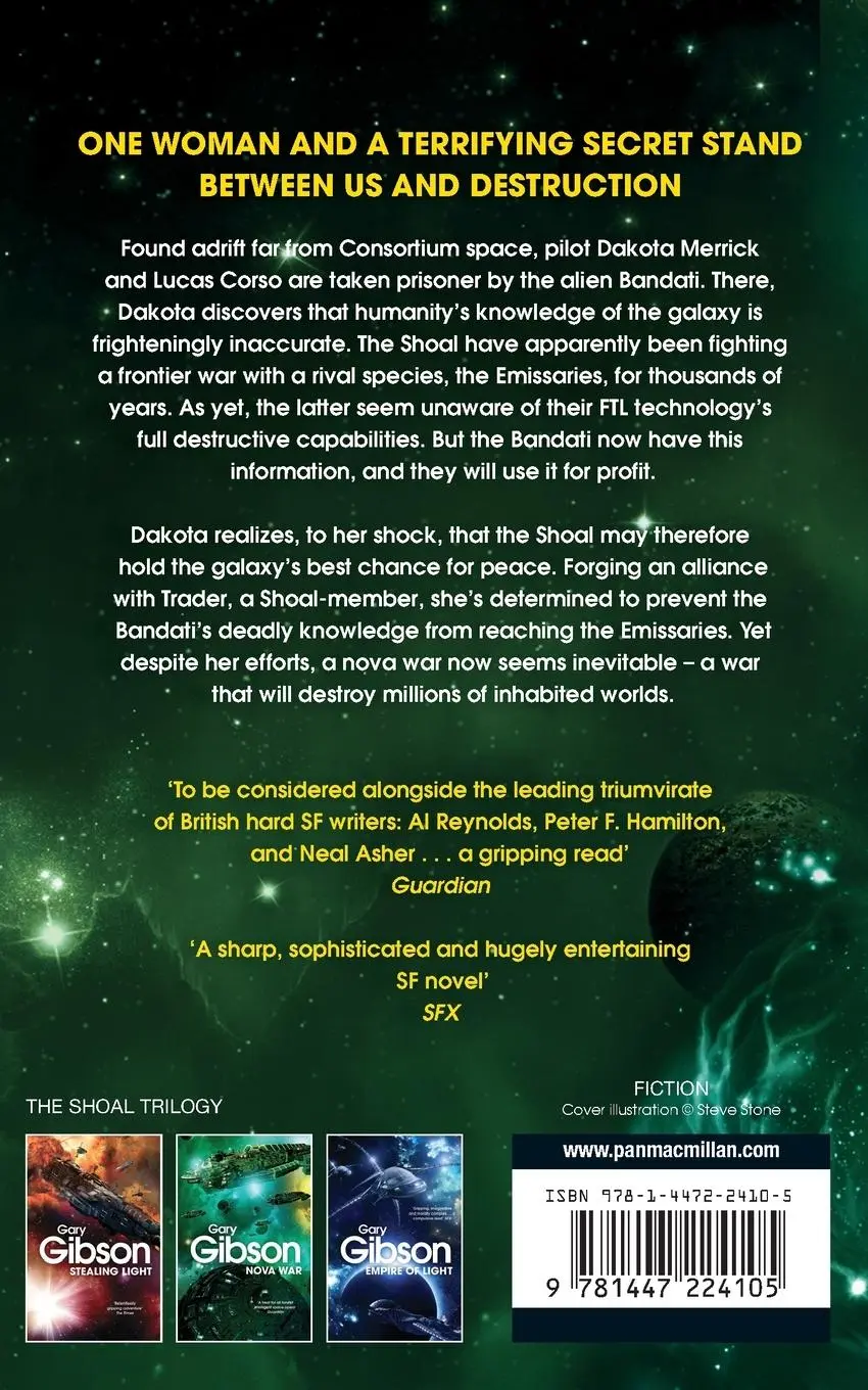 Rückseite: 9781447224105 | Nova War | Gary Gibson | Taschenbuch | Englisch | 2013 | Tor