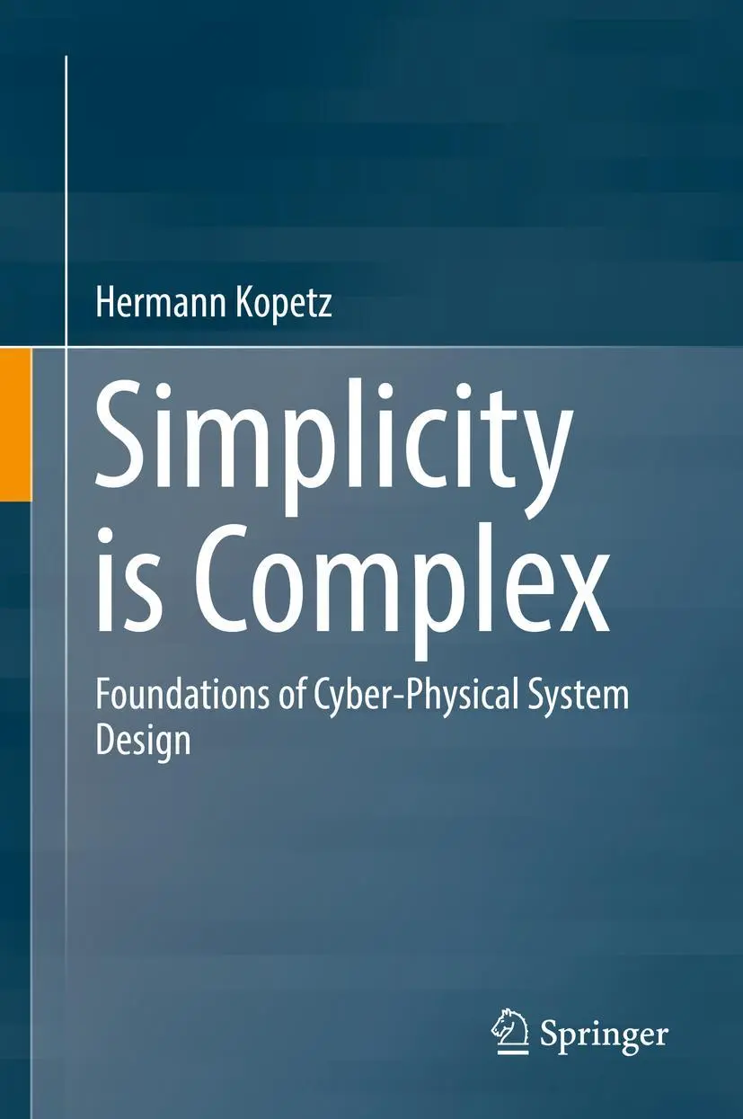Cover: 9783030204105 | Simplicity is Complex | Foundations of Cyber-Physical System Design