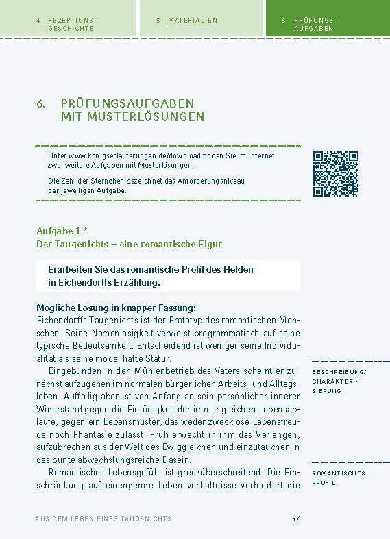 Bild: 9783129304105 | Aus dem Leben eines Taugenichts von Joseph von Eichendorff | Buch