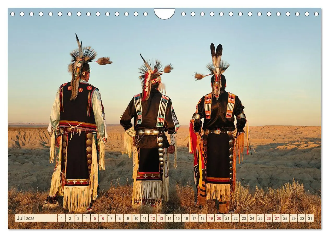 Bild: 9783457164105 | Sioux Im Lande von Sitting Bull (Wandkalender 2025 DIN A4 quer),...