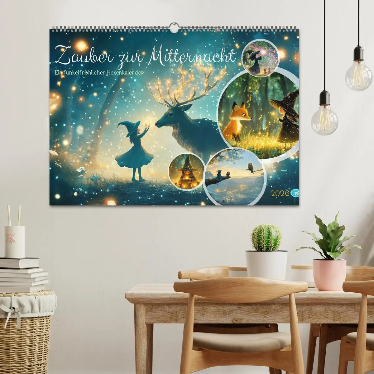 Bild: 9783457304105 | Zauber zur Mitternacht (Wandkalender 2026 DIN A2 quer), CALVENDO...