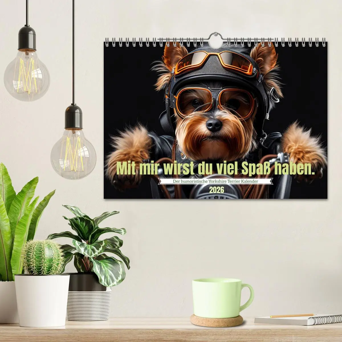 Bild: 9783457544105 | Der humoristische Yorkshire Terrier Kalender (Wandkalender 2026 DIN...