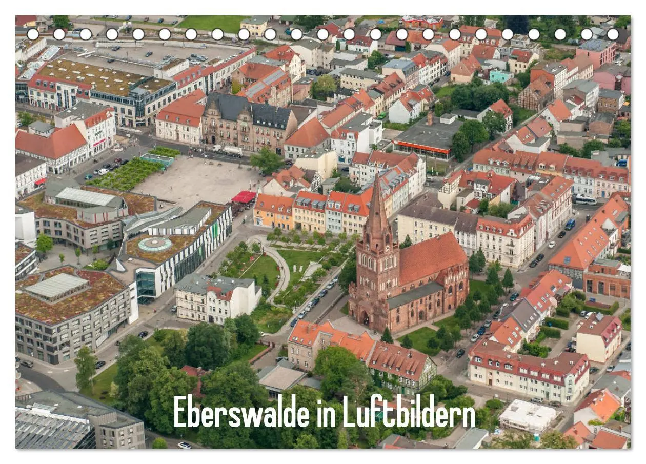 Cover: 9783457854105 | Eberswalde in Luftbildern (Tischkalender 2026 DIN A5 quer),...