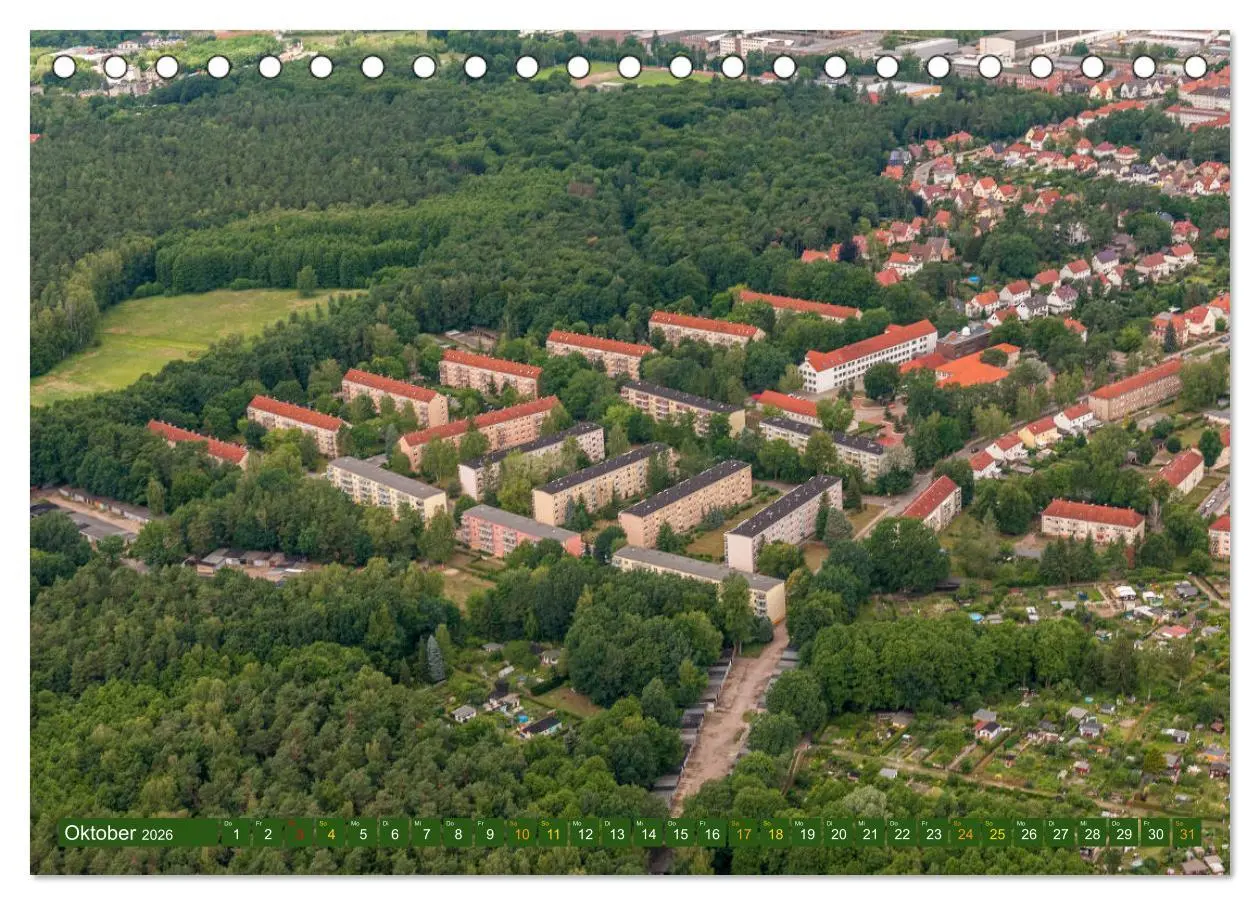 Bild: 9783457854105 | Eberswalde in Luftbildern (Tischkalender 2026 DIN A5 quer),...