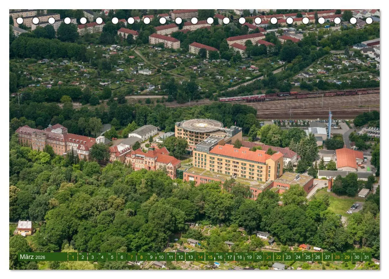 Bild: 9783457854105 | Eberswalde in Luftbildern (Tischkalender 2026 DIN A5 quer),...