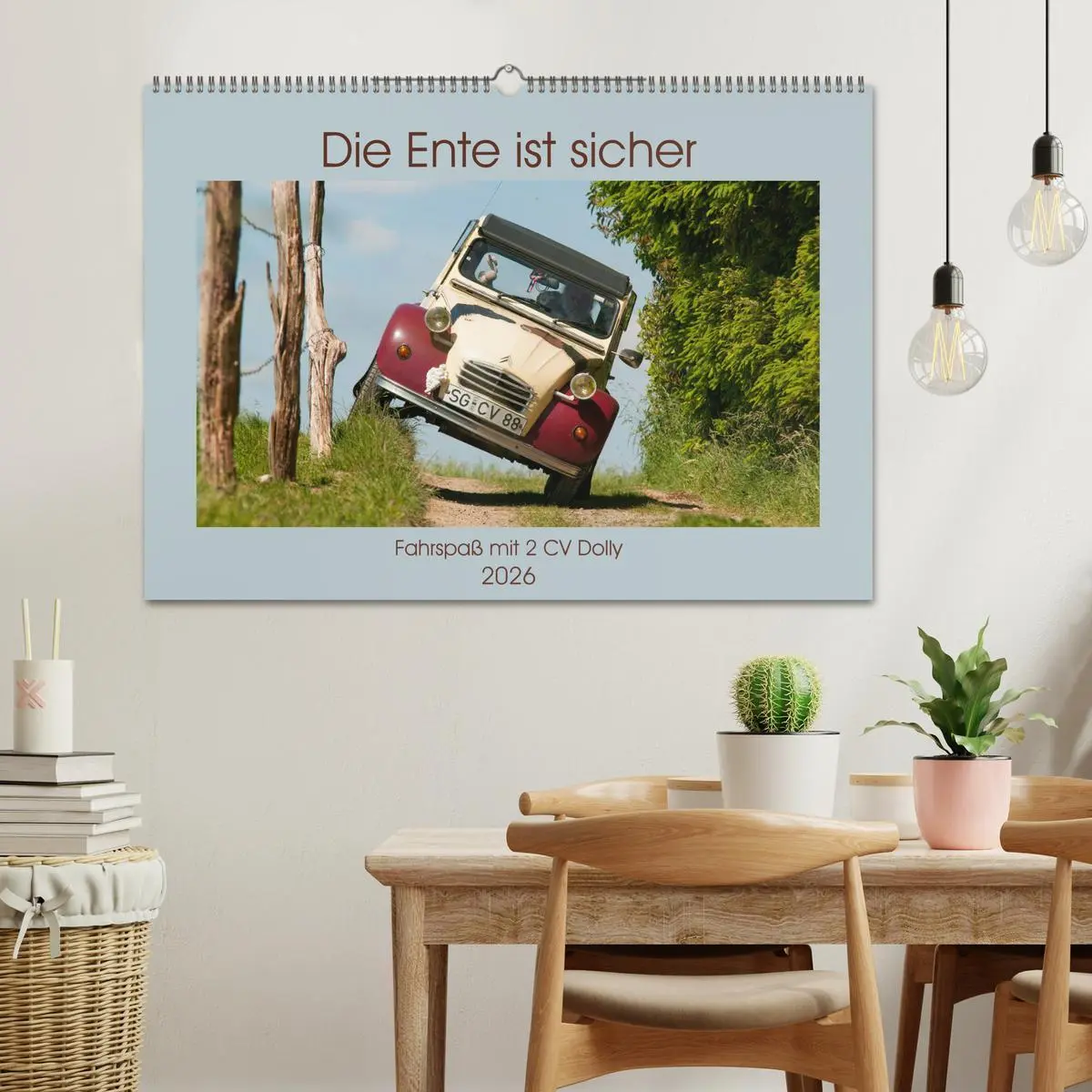 Bild: 9783457924105 | Die Ente ist sicher - Fahrspaß mit 2 CV Dolly (Wandkalender 2026...