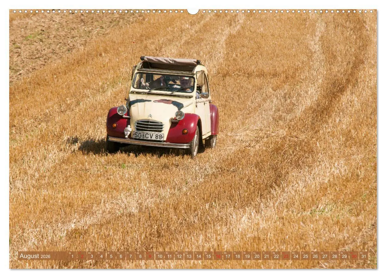 Bild: 9783457924105 | Die Ente ist sicher - Fahrspaß mit 2 CV Dolly (Wandkalender 2026...
